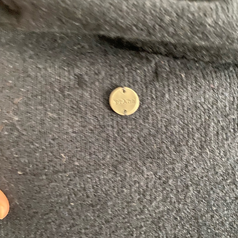 Prana Cowl Neck Sweater in Navy, Green, and Orange - Picture 5 of 6